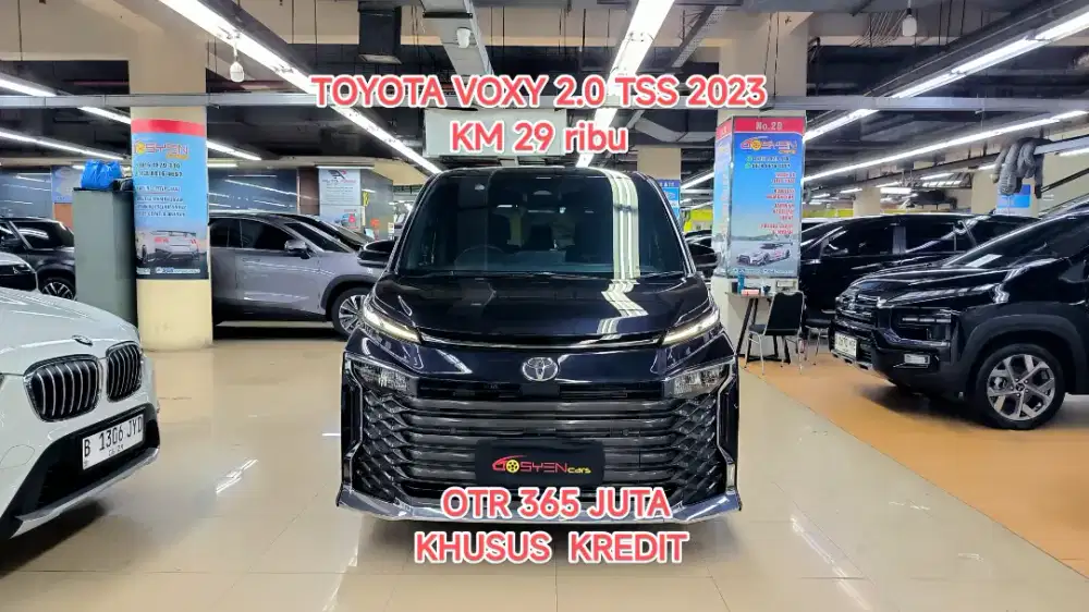 km 29 ribu TOYOTA VOXY 2.0 TSS AT 2023 kondisi istimewa