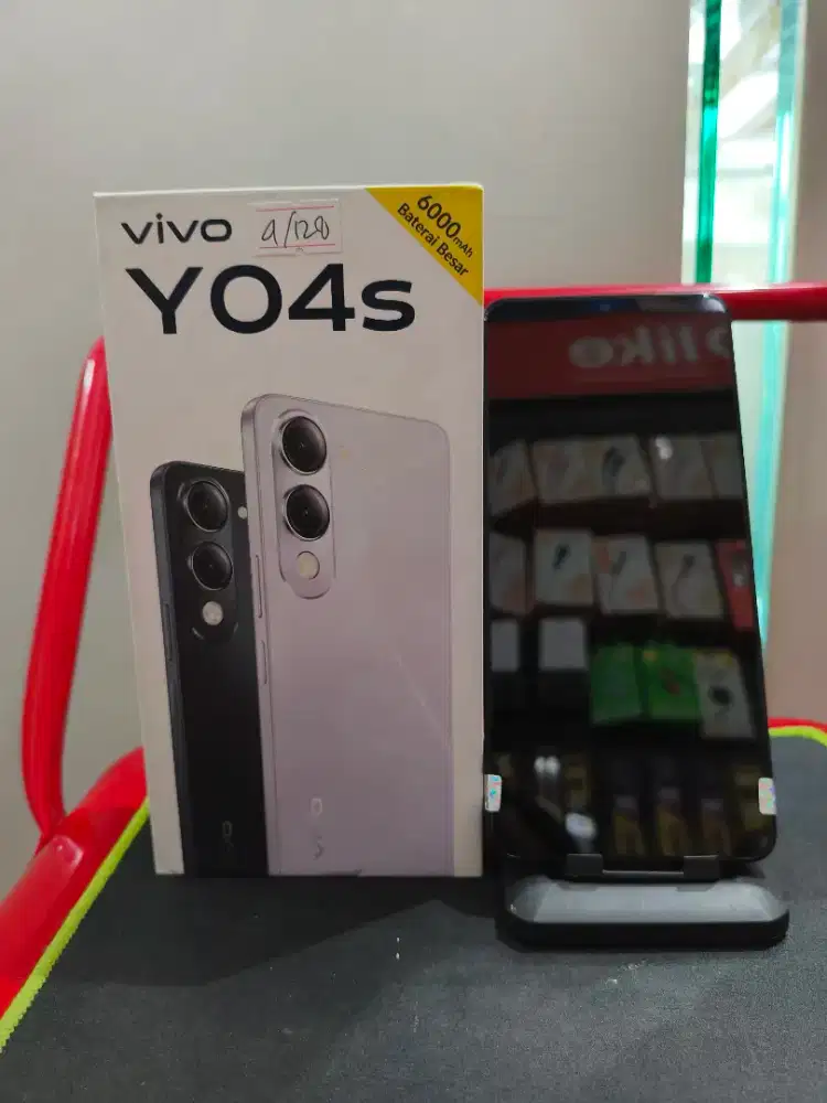 Vivo Y04s ram 4gb Rom 128gb