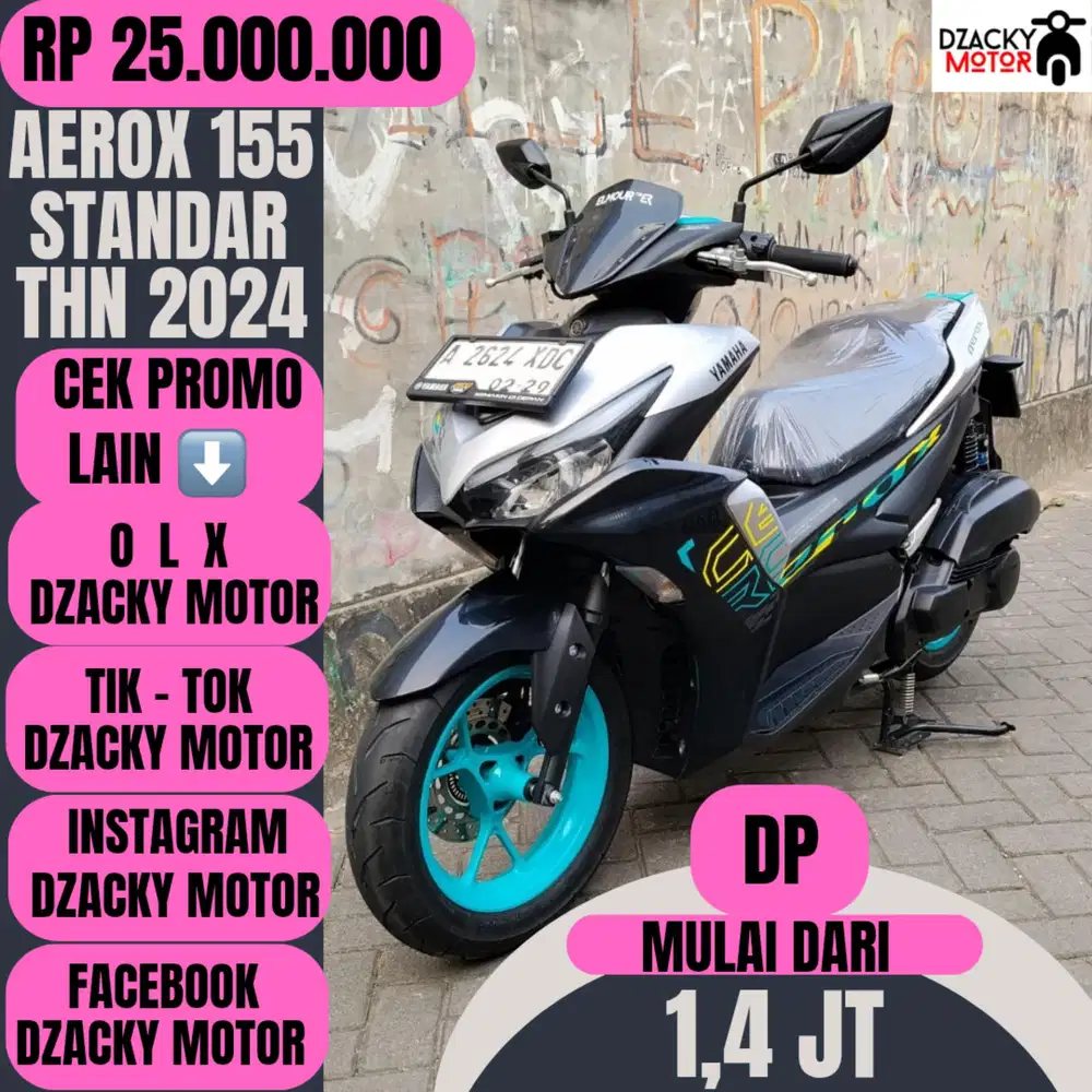 ALL NEW AEROX 155 STANDART THN 2024