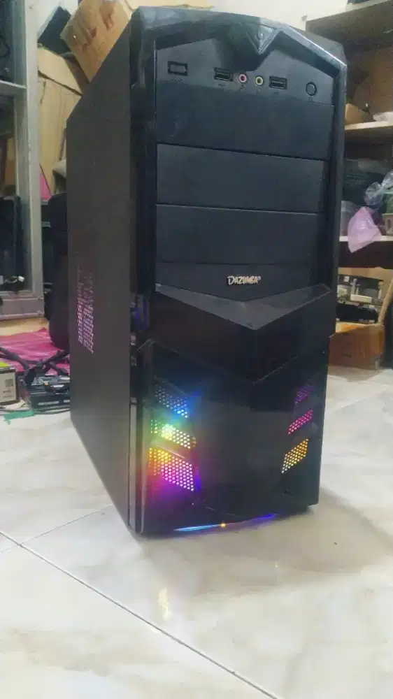 PC Core i5 ram 8gb pakai Ssd harian olshop ok ngebut fan RGB