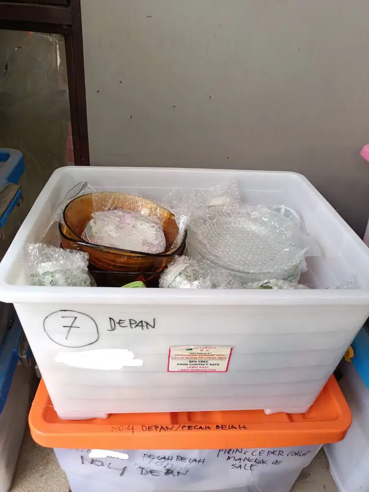 Di Jual Borongan Random Barang Pecah Belah Lama Vintage Antik