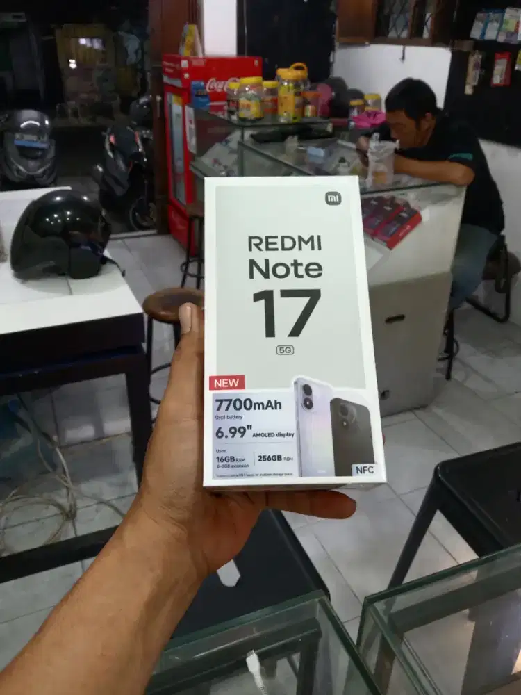 Fast respon WA Xiaomi Redmi Note 17 5G 8+8/256 Garansi resmi 15bln