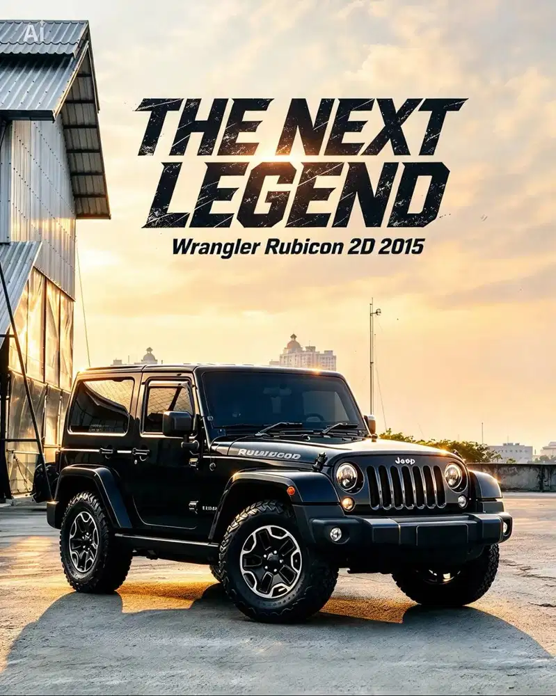 JEEP WRANGLER RUBICON 2 DOOR 3.0 Tahun 2015