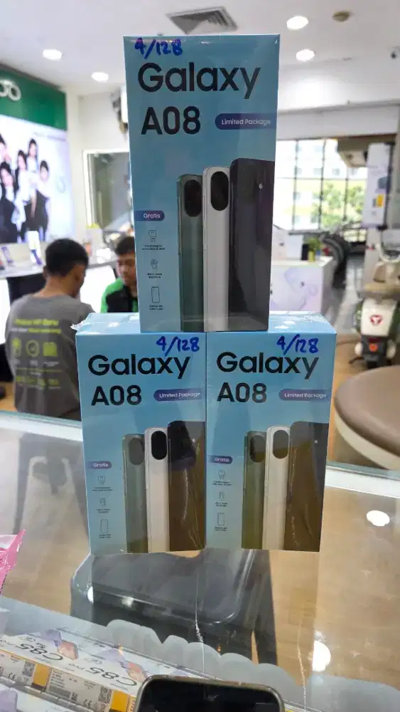 Samsung A08 4+4/128 Baru garansi resmi.bisa cicilan tanpa bI cheking