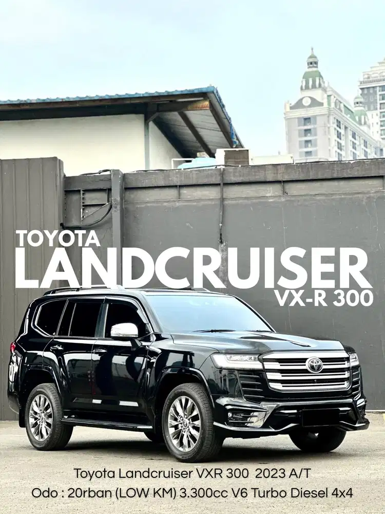 Toyota Landcruiser VXR 300 2023 KM ANTIK LIKE NEW