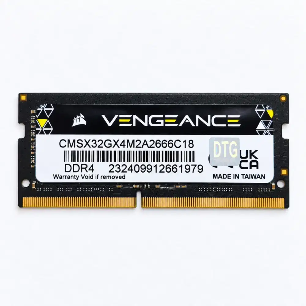 RAM Laptop Corsair Vengeance 16GB DDR4 2666MHz SODIMM (1 Batangan)