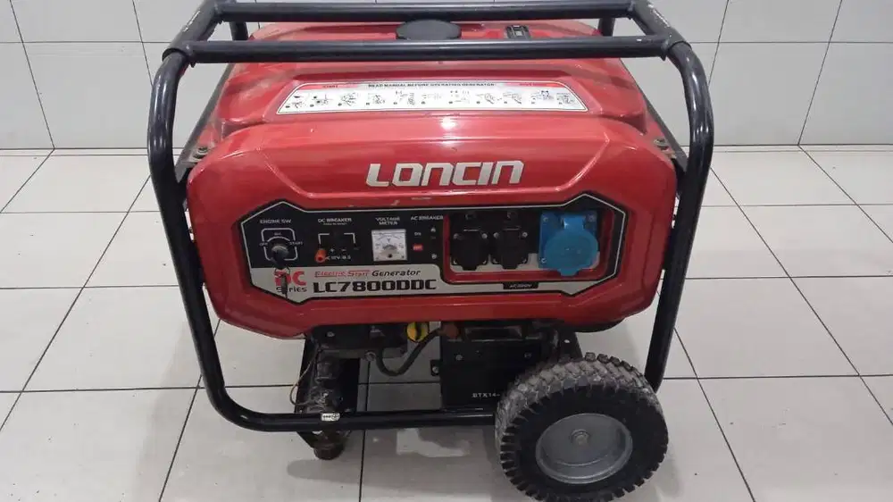 Genset Loncin 5500Watt Terawat & Jarang Pakai