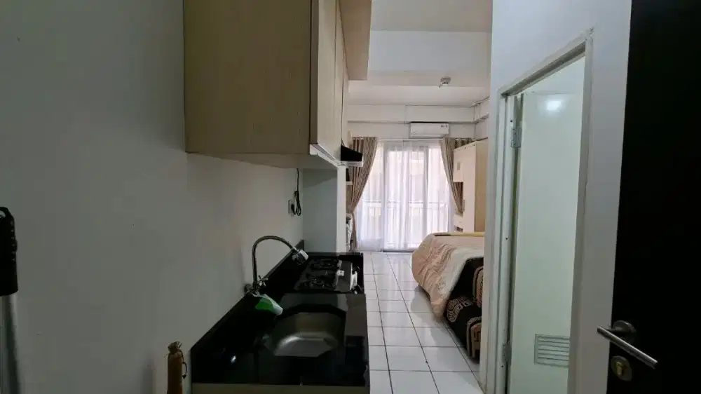 Disewakan tipe studio full furnish di Apart Grand Asia Afrika Bandung