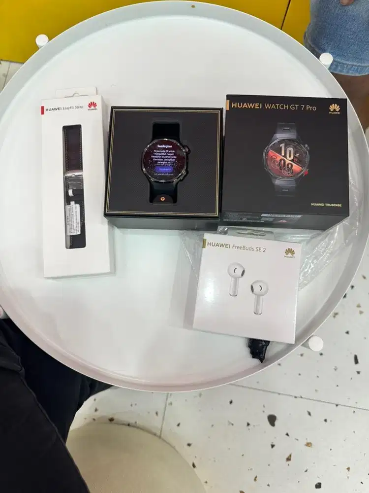 huawei gt 7 pro black new gratis strap dan tws bisa kredit 0% tanpa dp