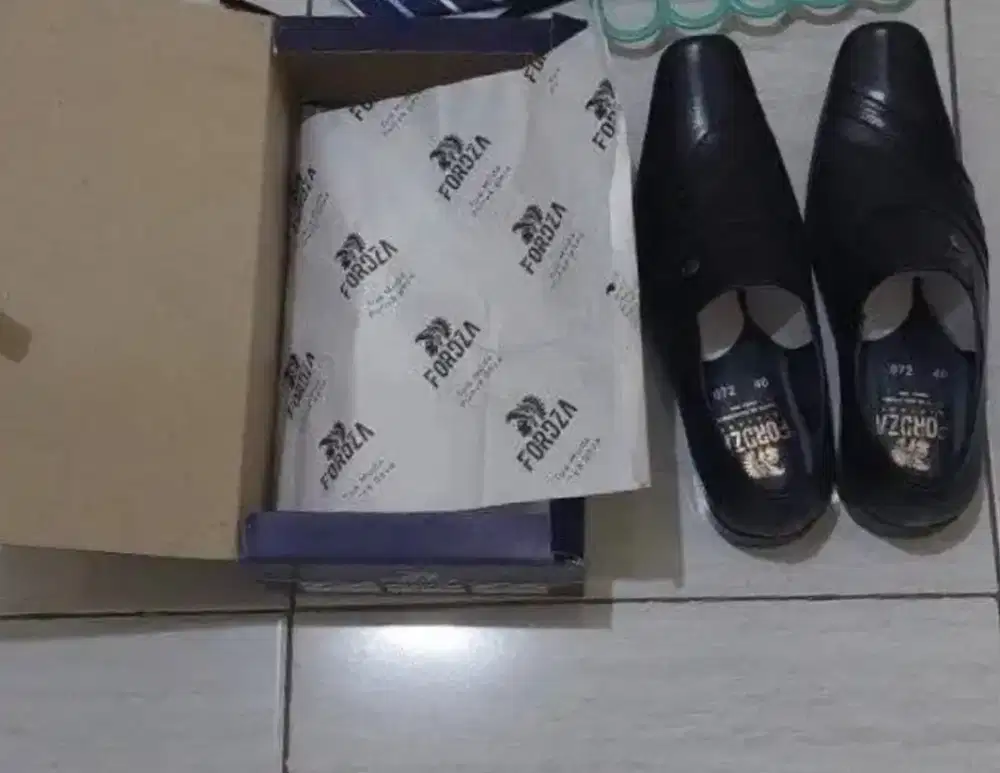 Sepatu pantofel kulit asli size 40