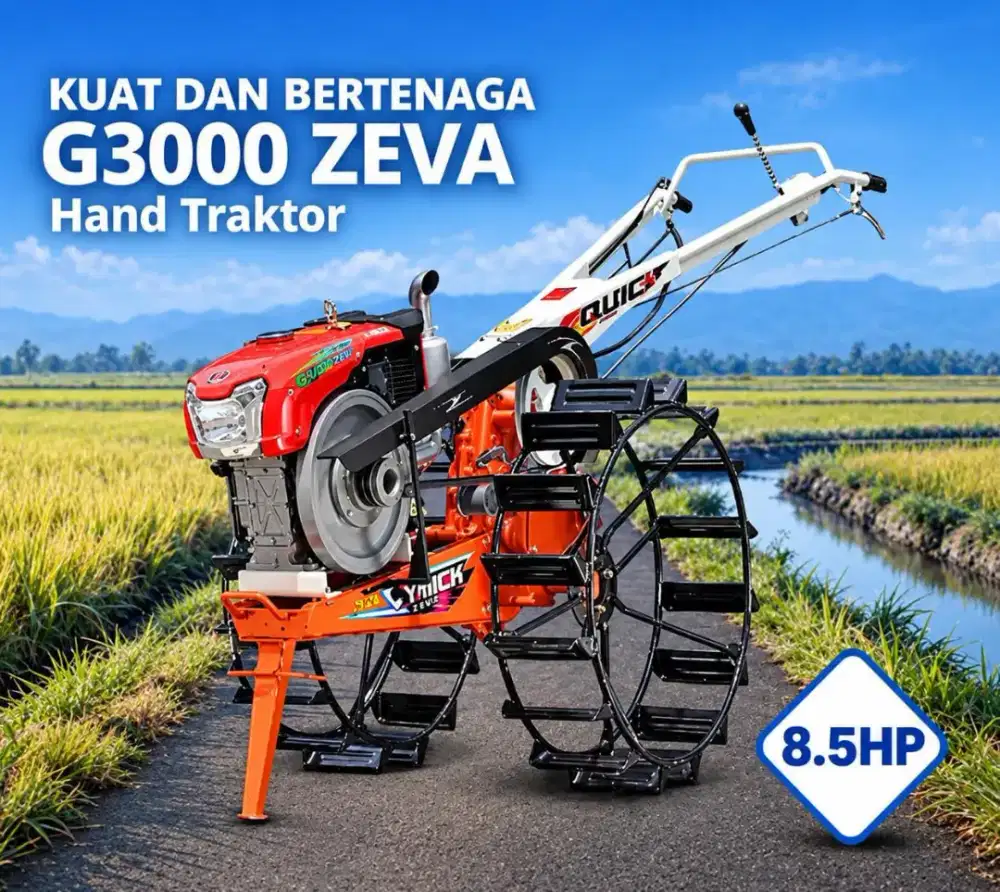 Hand Traktor Quick G3000 Zeva