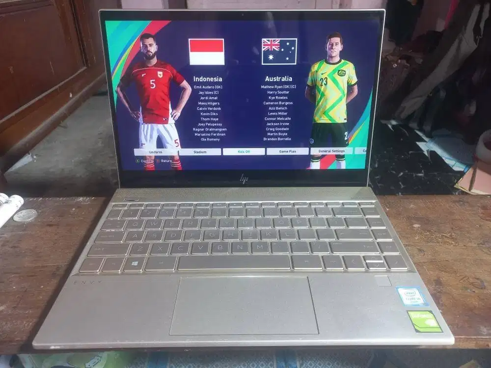 HP ENVY 13 INTEL i5 FHD NVIDIA BACKLIGHT RAM 8 GB SSD FULLGAMING