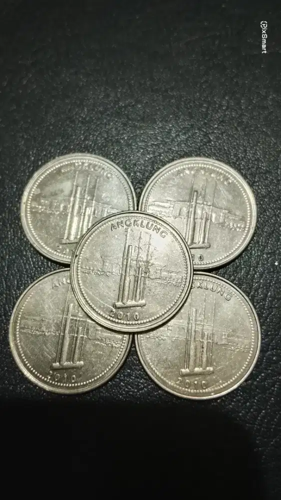 Uang Coin Kuno Angklung Populer.