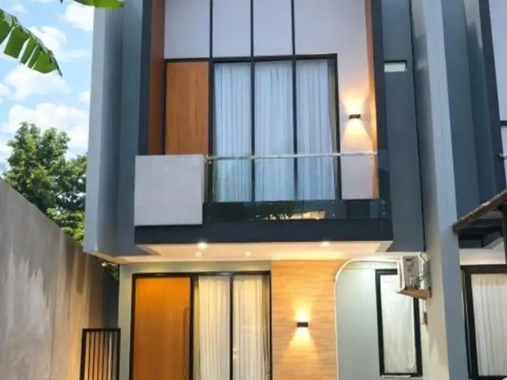 Rumah 2 Lantai Jagakarsa Semi Furnished Ada Swimming Pool