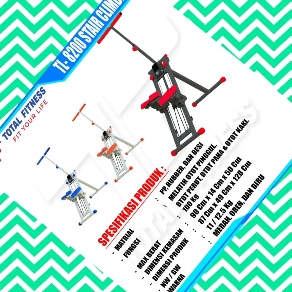 Stair Climber TL-8200 alat kebugaran PLG-996