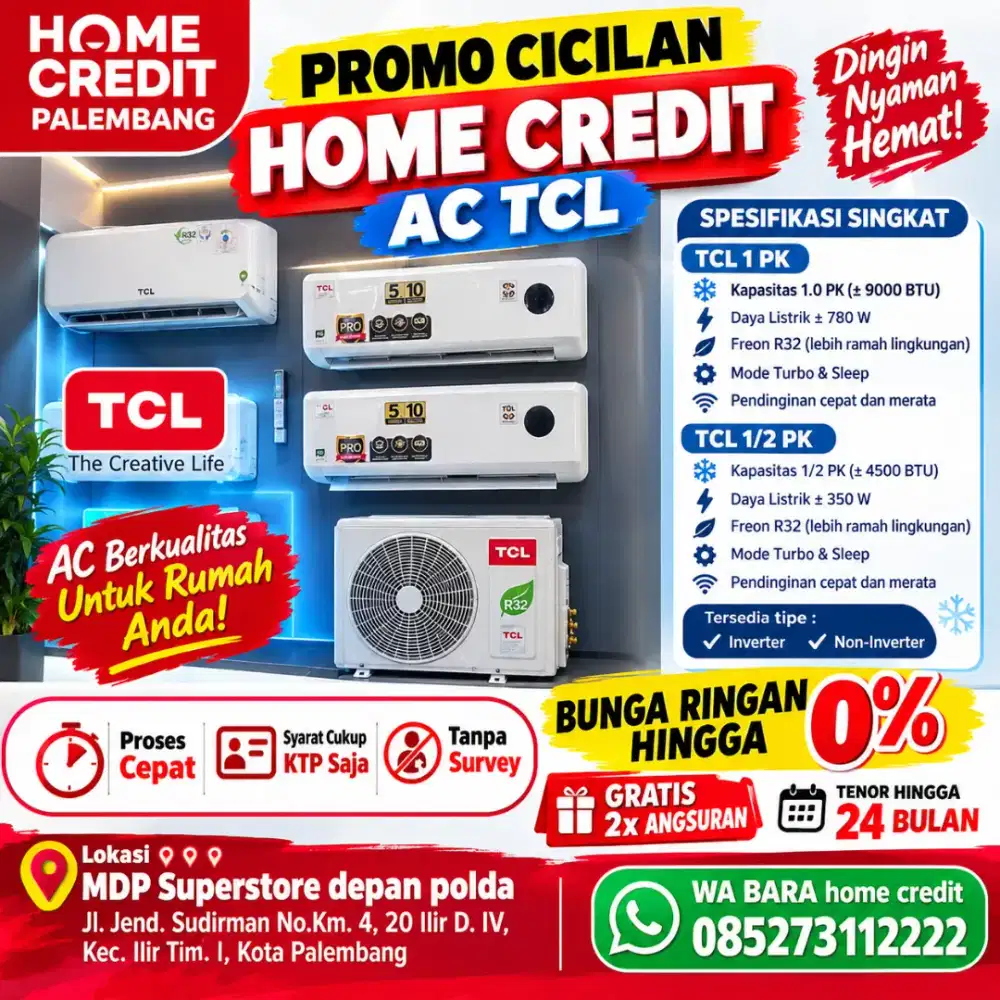 Kredit ac changhong promo tanpa dp