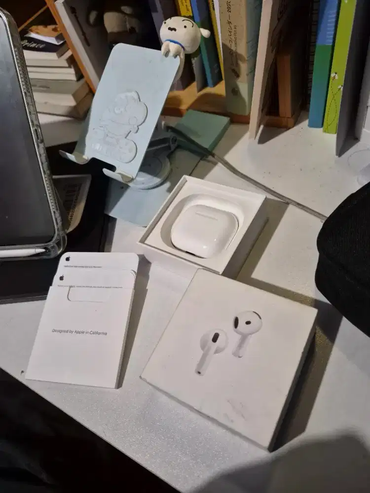 AirPods 4 ANC Resmi iBox Fullset Mulus Like New