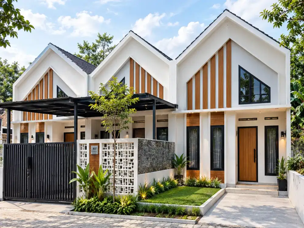 Rumah Scandinavian di Utara Cadi Prambanan, KPR Redy Buruan Surve