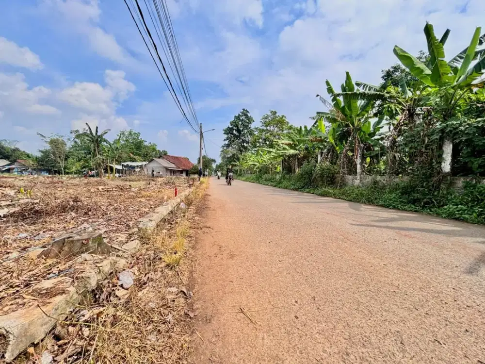 Tanah Murah 1 Jt-an Dekat Stasiun Jatake Tangerang, SHM