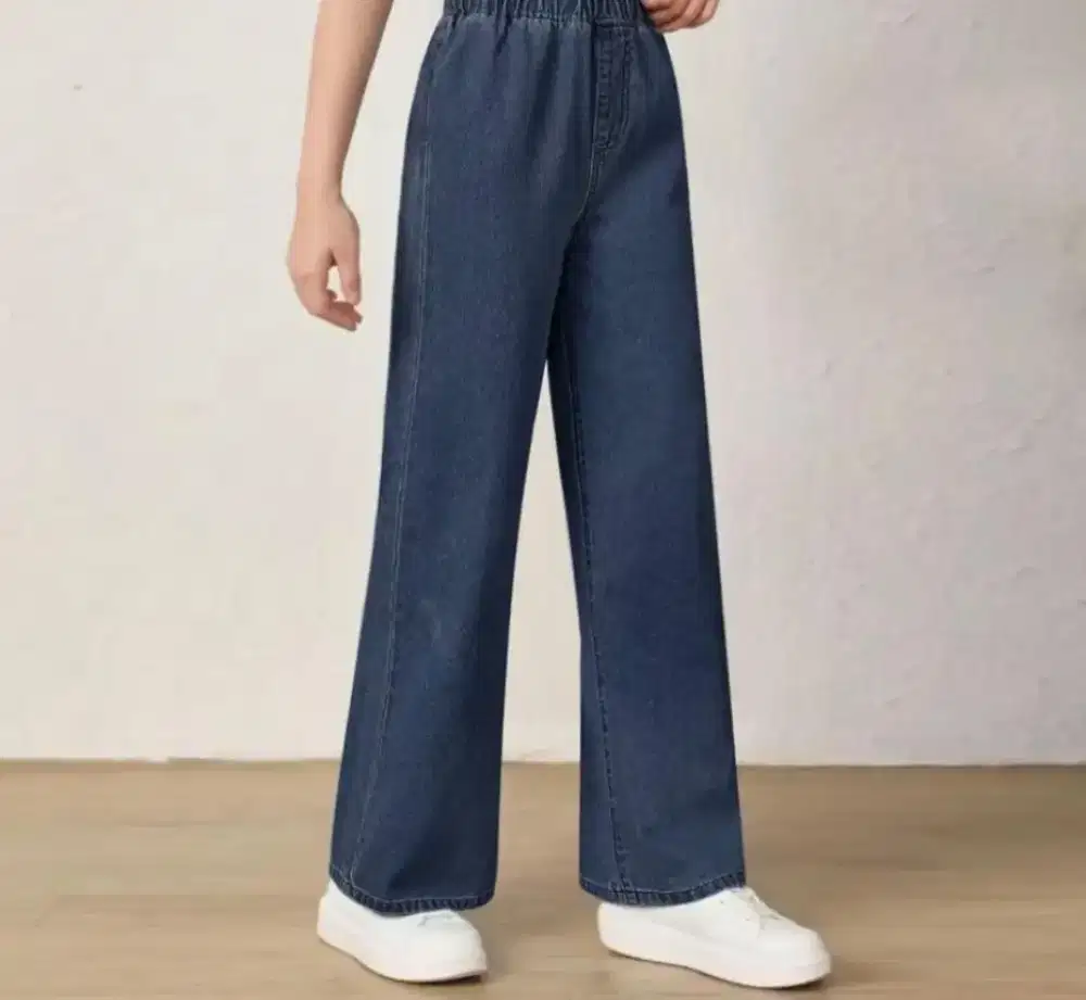Celana jeans wanita baggy jeans