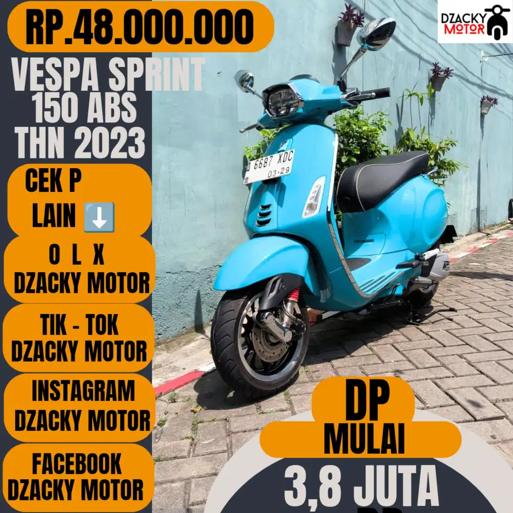 VESPA SPRINT 150 ABS 2023 SECOND LIKE' NEW