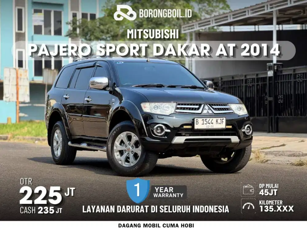Pajero Sport Dakar 2014 Hitam Matic