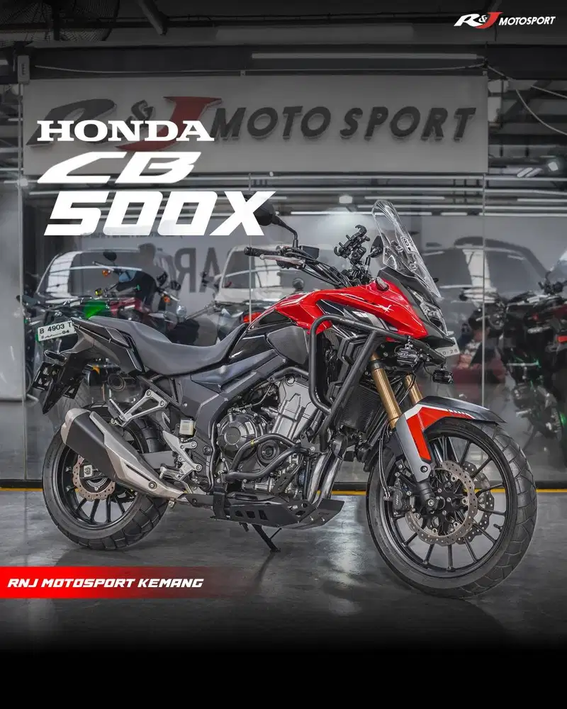 Honda CB500X CB 500 x CB650 neo Km 2.000an Nik 2023 Knalpot Original
