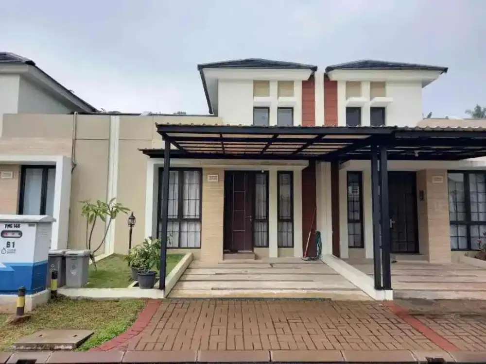 Disewakan Rumah 1 Lantai di Citra Raya Tangerang - Cluster Carona Park, Lugano Lake Park