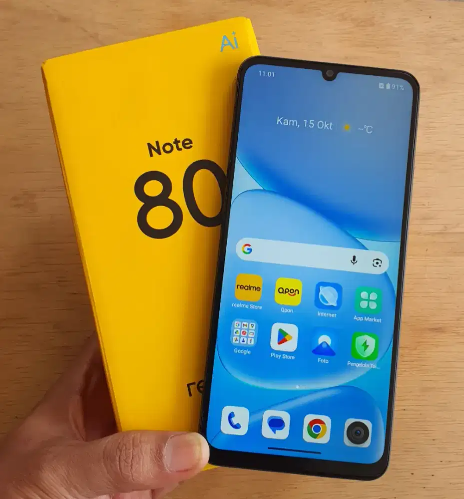 Realme note 80 4+8/64 like new