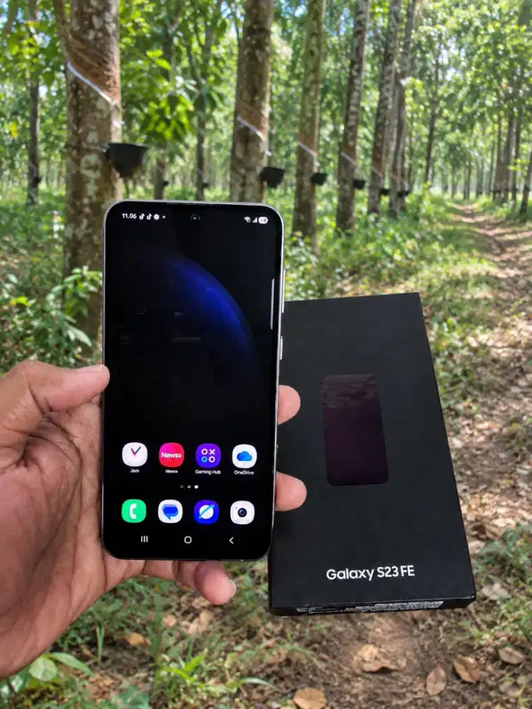 Samsung s23 fe 128GB second siap pakai