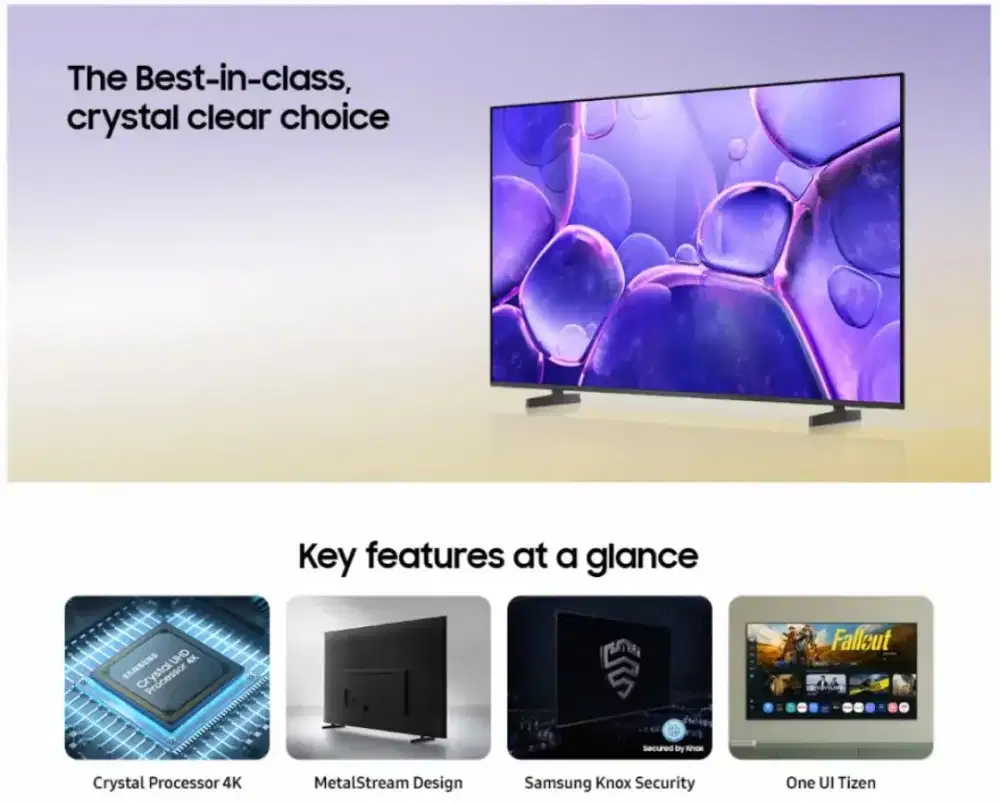 Samsung Crystal UHD 50 inch