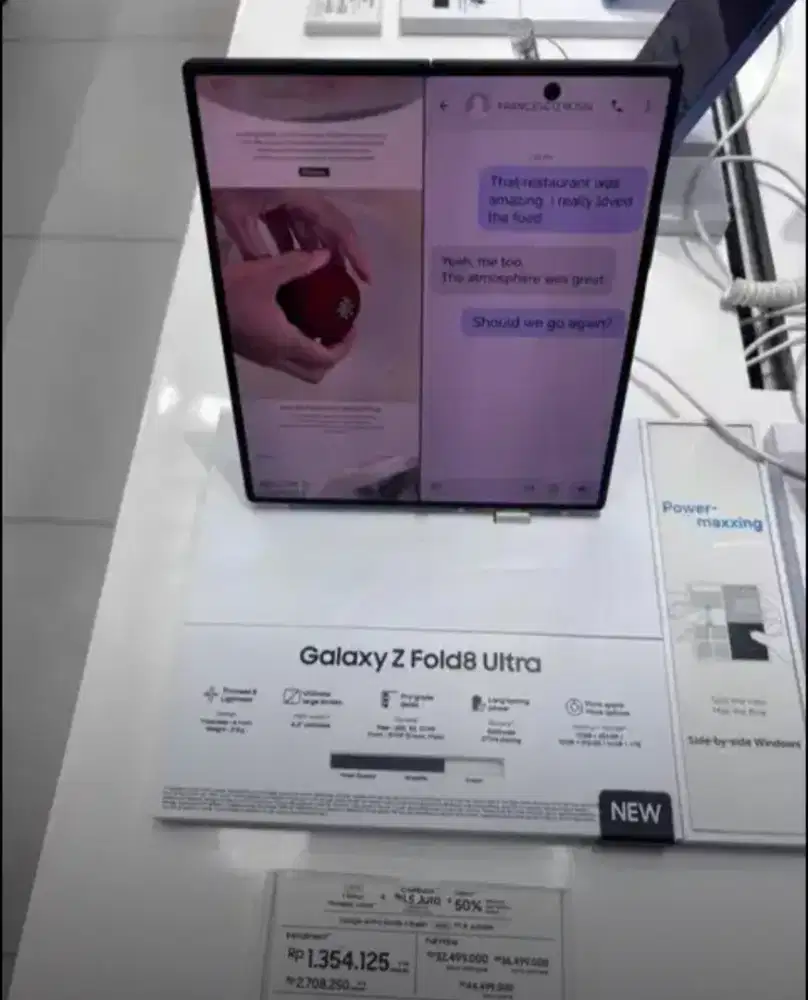 samsung galaxy zfold 8 ultra free tab a11 dan travel adapter