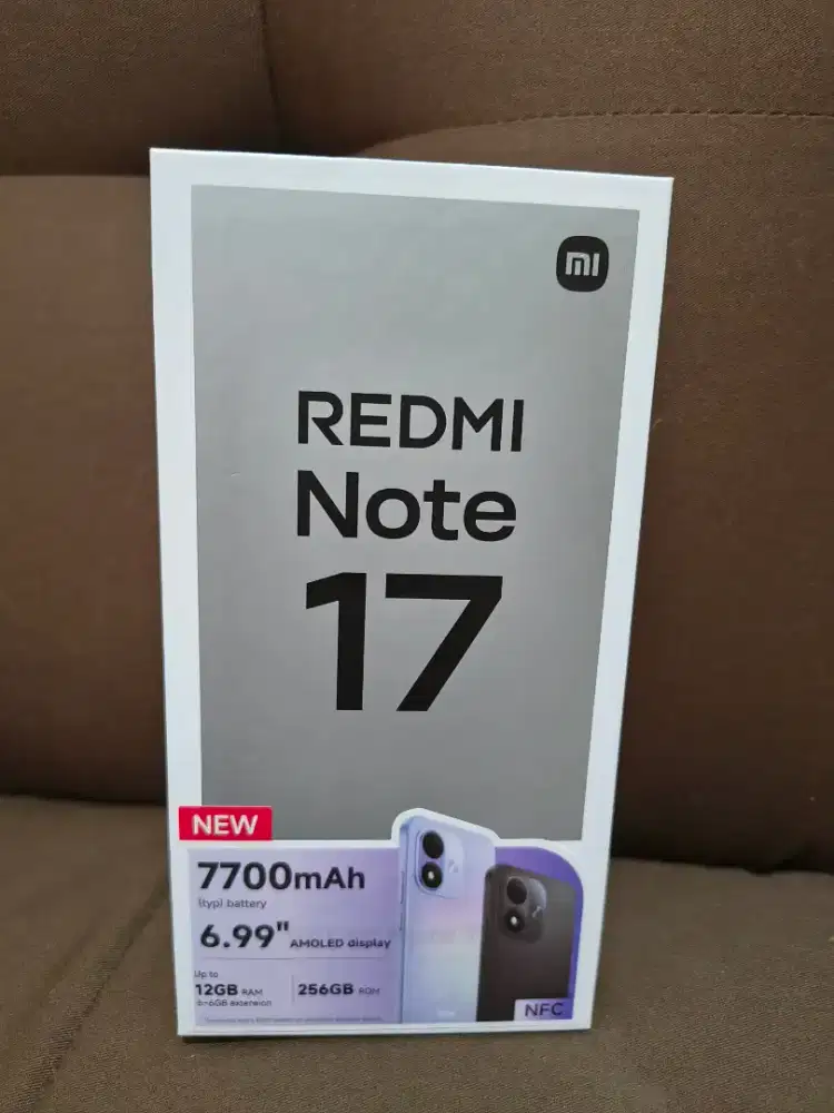 DI JUAL HP SECOND REDMI NOTE 17 ( like new )