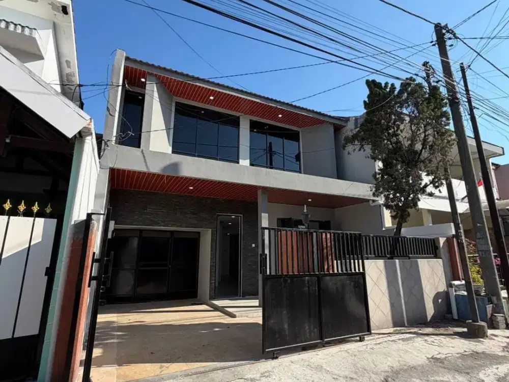 TURUN HARGA! Dijual rumah baru renovasi nginden intan