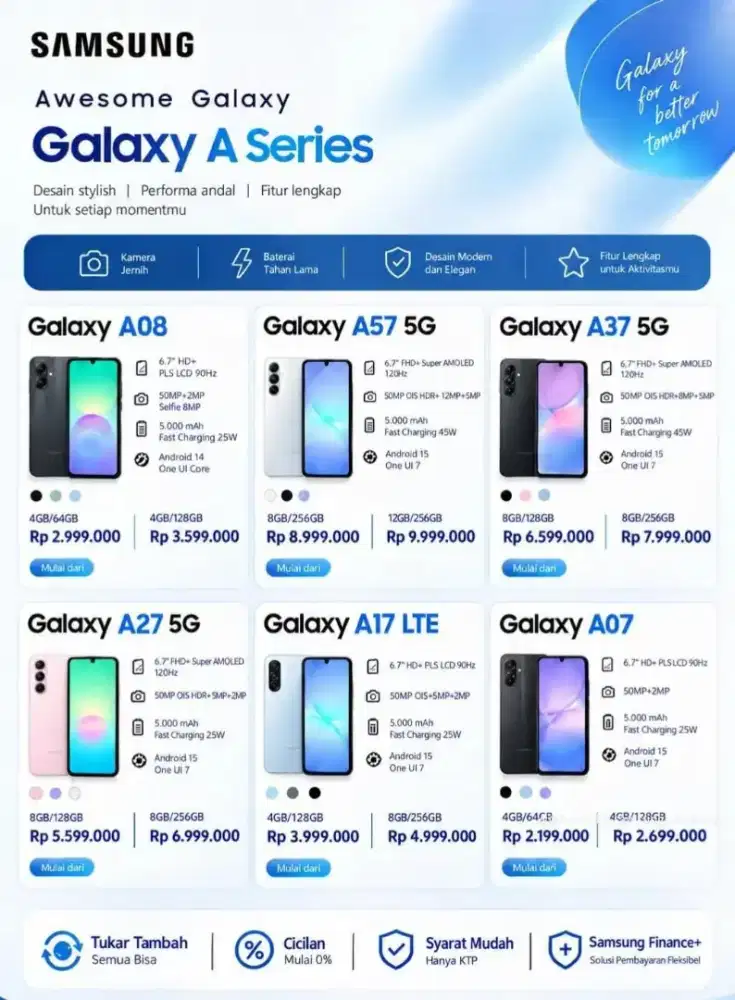 Promo Samsung Galaxy A57
