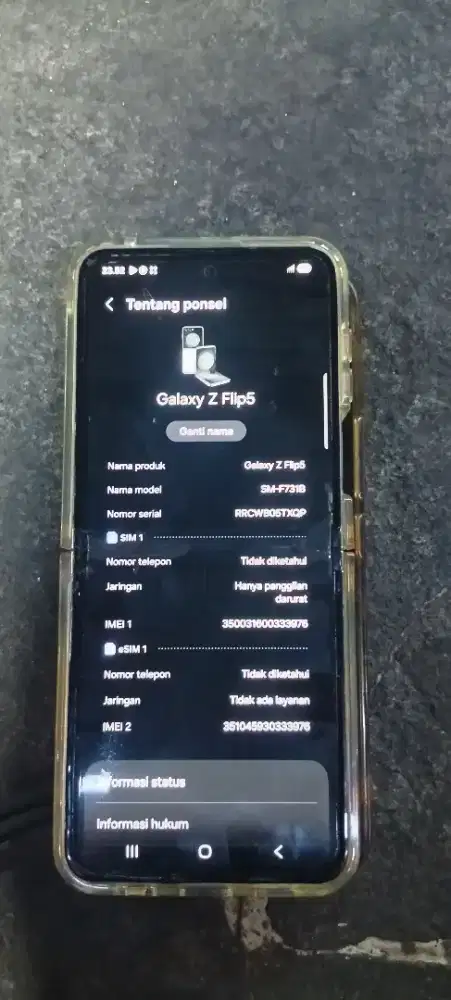 Samsung galaxy Z flip 5