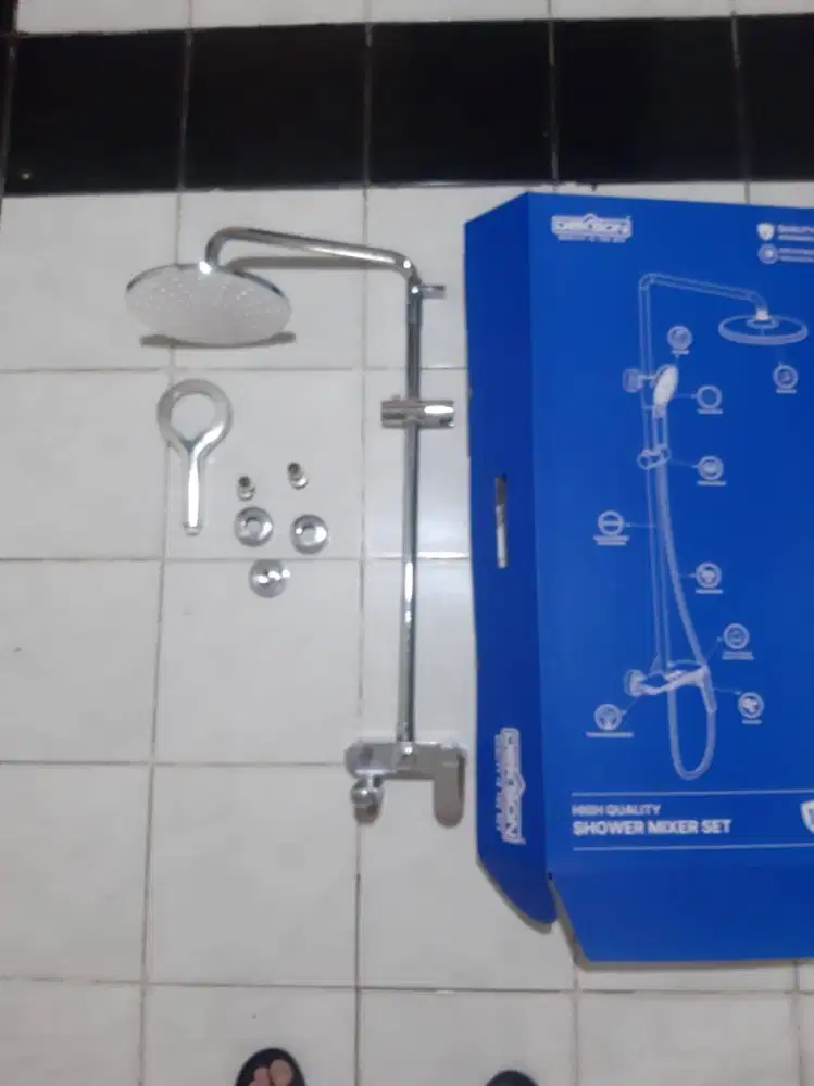 Shower Head Premium DEKSON, Stainless Steel