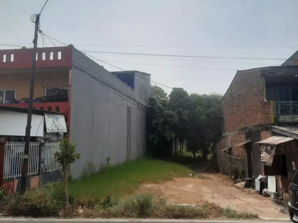 Tanah Kosong Akses Truk Besar di Mustika Jaya Bekasi