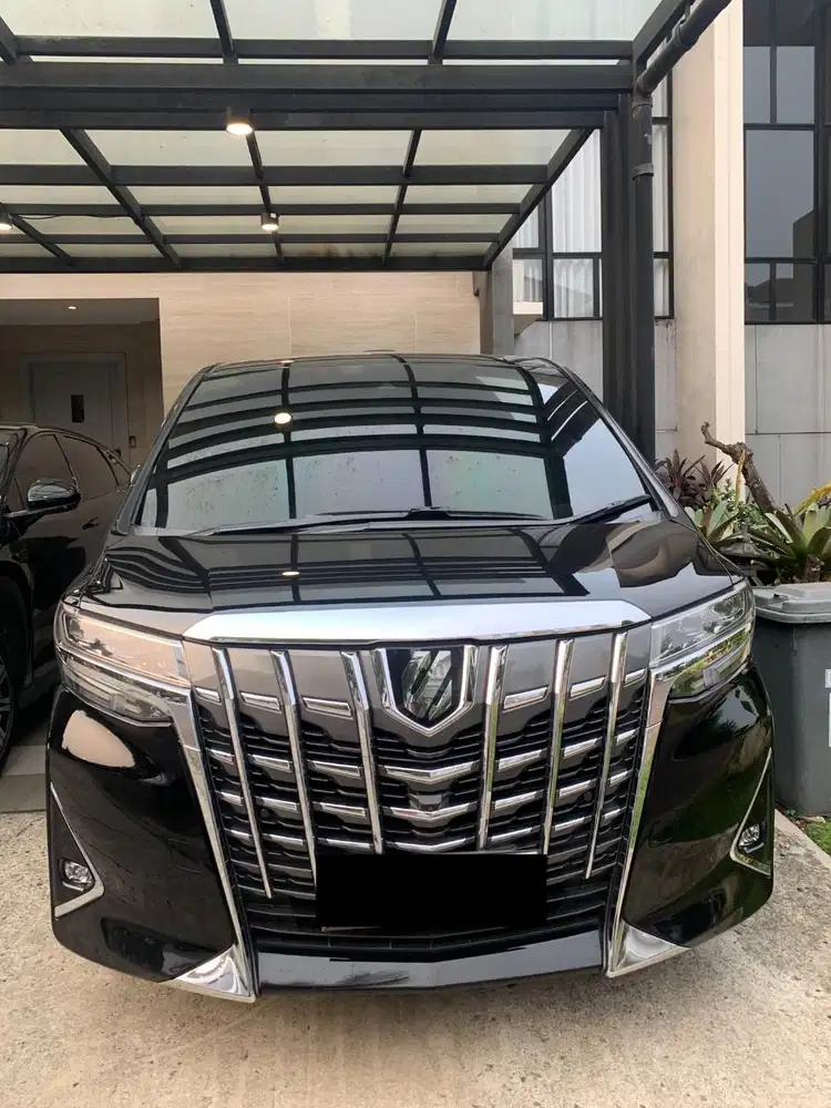 JUAL ALPHARD 2021 2.5G A/T KM 88.000 BODY MULUS SEMUA ORI