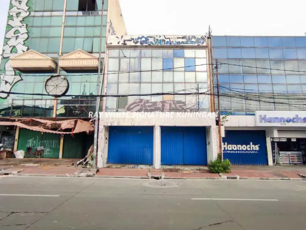 Disewakan Ruko 3 Lantai di dekat Gunung Sahari, Kemayoran