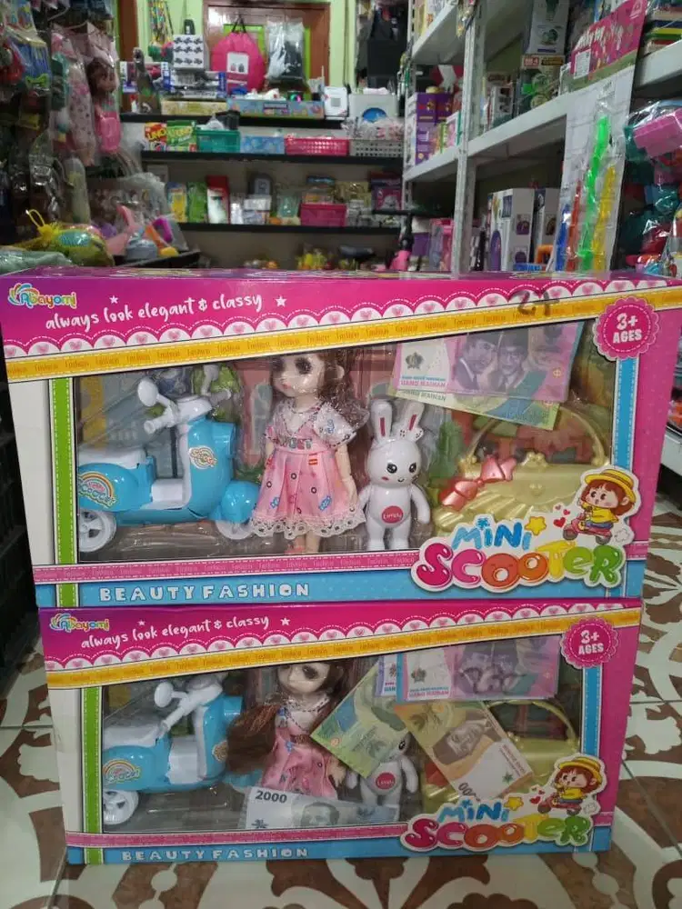 mainan anak mini scooter baby beauty fashion