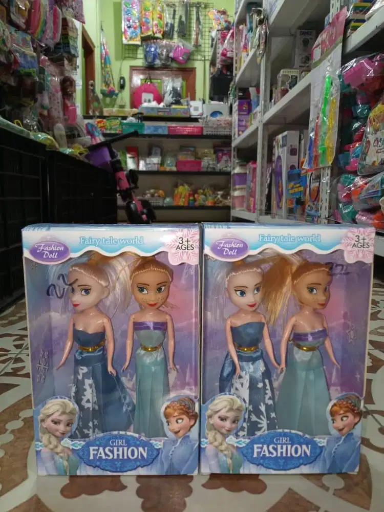 mainan anak princes mini frozen isi 2
