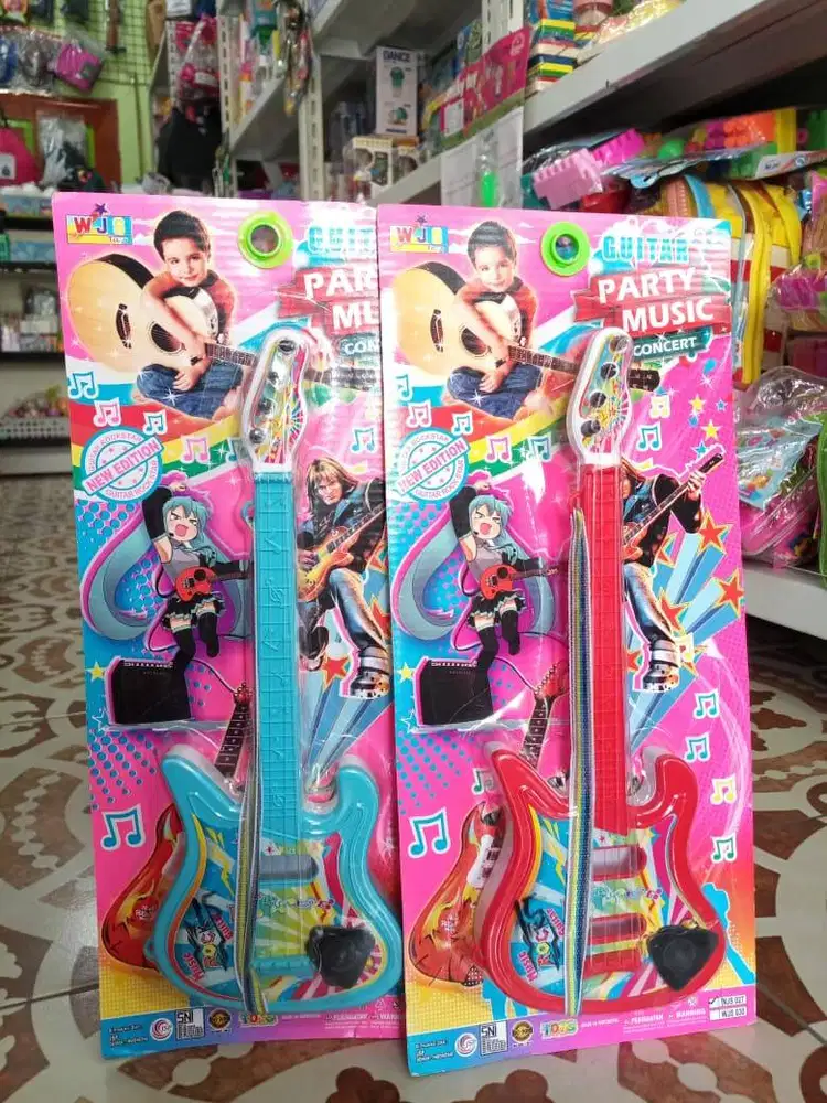 mainan anak gitarr party musikk