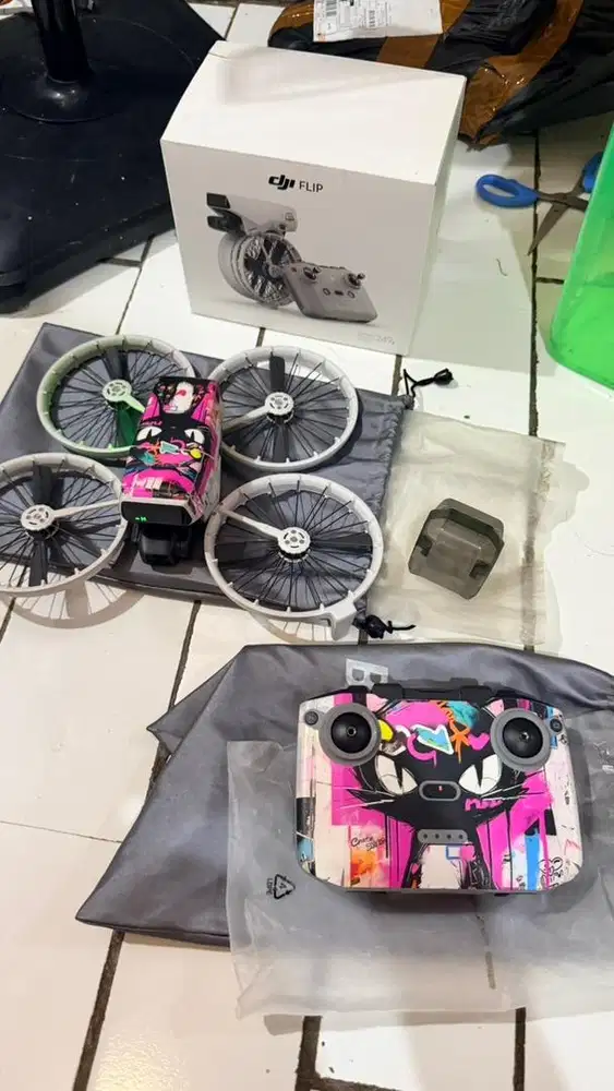 DRONE DJI FLIP Lengkap