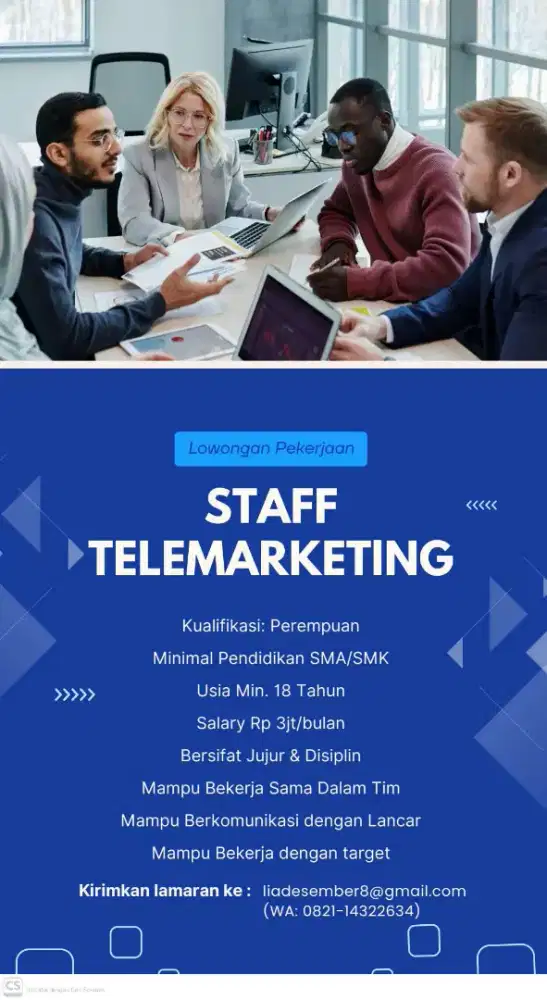 Info Loker Telemarketing