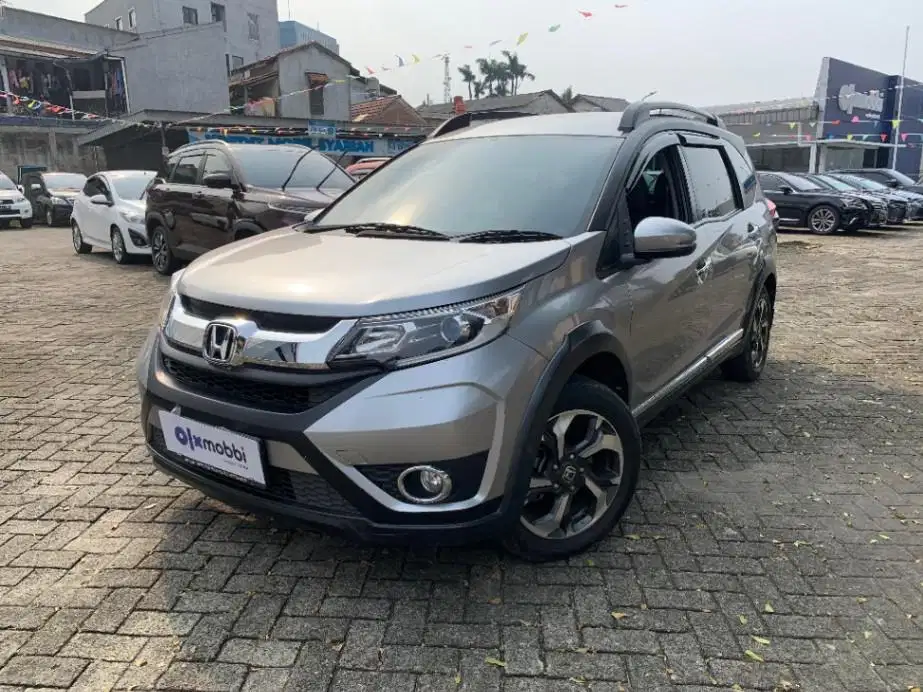DP MURAH Honda BR-V 1.5 E Bensin-AT 2017 Abu-Abu CTORB