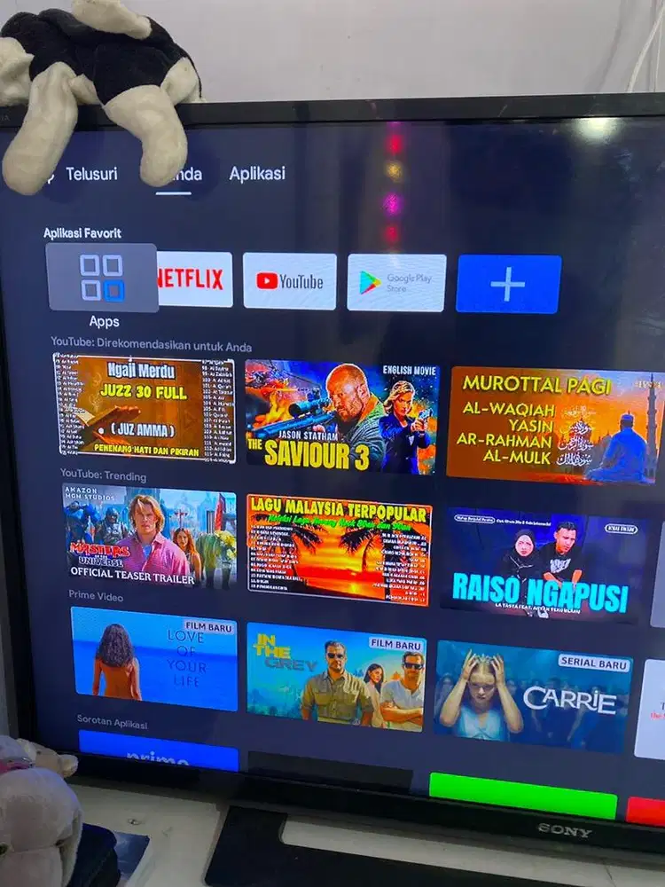 TV DIGITAL SONY 42inc + STB (BISA YOUTUBE & NETFLIX)