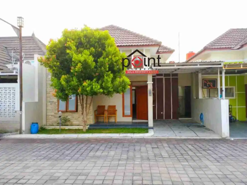 Rumah Cantik di Cluster Mewah Asri dekat ke Kampus UNS