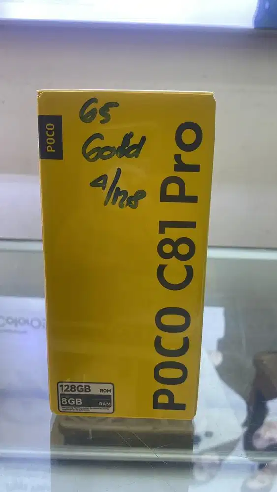 Poco c81 pro 4/128 Garansi resmi