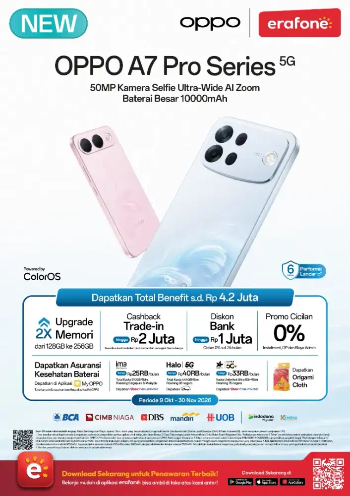 OPPO A7PRO FREE UPGRADE MEMORY